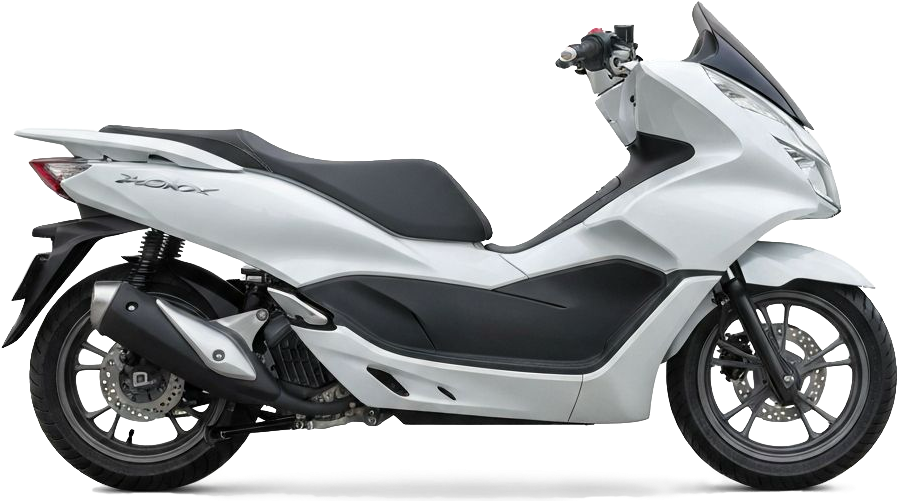 Scooter from the Rent Me Moto fleet